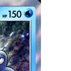 Pokemon Poliwrath Holo R 011/060 SM1M Collection Moon Japanese Card - Image 4