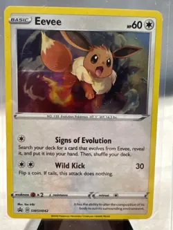 Black Star Promo Eevee SWSH042 Promo SWSH: Sword & Shield Promo Cards - Image 1