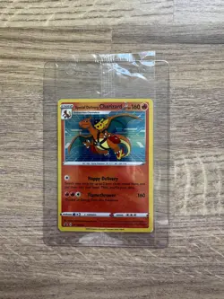 Pokemon TCG Special Delivery Charizard Promo Card SWSH075 Pokemon Centre Sealed - Image 1