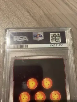 Son Goku Graded PSA 10 - Dragon Ball Super Card 2025 FB05-119 Secret Rare - Image 5