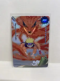 Naruto Uzumaki NRSA01-SSR-019L3 English Naruto Kayou Card Heavens Scroll - Image 1