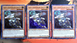 YuGiOh! 3x Felis, Lightsworn Archer BLLR-EN043 1st Edition NM UR Playset - Image 1