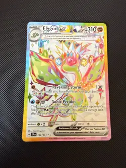 Flygon ex 222/191 - Full Art Ultra Rare - Surging Sparks Pokemon Card MINT - Image 1