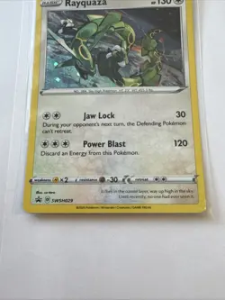 Rayquaza SWSH029 Holo SWSH: Sword & Shield Promo Cards - Pokemon Card - Image 3