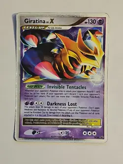 Pokemon Giratina LV. X DP38 Promo Ultra Rare Holo Card - Image 1