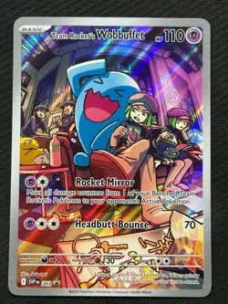 Team Rocket's Wobbuffet Holo Promo SV: Scarlet & Violet Promo Cards 203 NM - Image 1