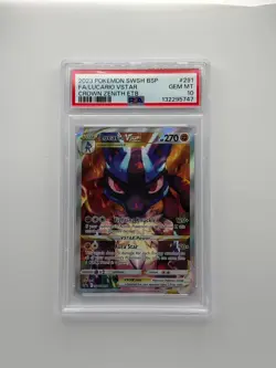 PSA 10 - Lucario Vstar SWSH291 Pokemon Sword & Shield Promo Ultra Rare Card - Image 1