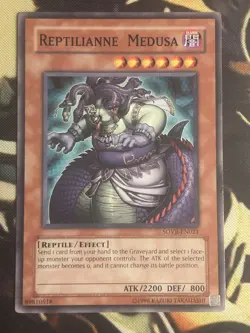 Yugioh: Reptilianne Medusa - SOVR-EN021 - Common - Unlimited - LP - Image 1