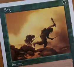 X 1 Fog NM-M Fifth Edition MTG Magic The Gathering - Image 1