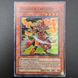 YuGiOh Evocator Chevalier SDWS-EN002 Super Rare 1st Edition LP - Image 1