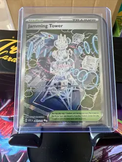 Jamming Tower 261/217 Pokemon TCG Ascended Heroes Ultra Rare Holo Full Art - Image 1