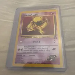 Sabrinas Abra #19 Black Star Promo (Mint/NM) Pokemon Card WOTC 2000 - Image 1