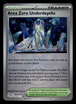 Area Zero Underdepths 094/131 Pokeball Reverse Holo Prismatic Evolutions Pokemon - Image 1