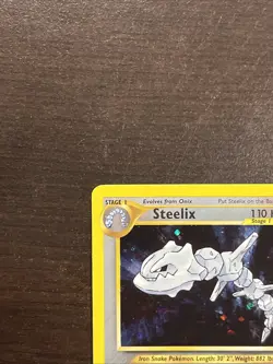 2000 Pokemon Neo Genesis Steelix Holo 15/111 Free Shipping - Image 2