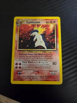 Typhlosion 18/111 Neo Genesis Holo Rare 100 HP Pokemon TCG Card - Image 1