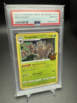 Pokemon Trick Or Trade 2023 Trevenant 017/196 Holo Stamped - Image 1