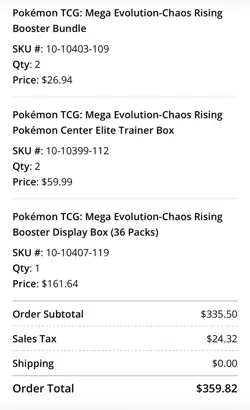 Presale - Pokemon Center Chaos Rising ETB Stamped - Ships Late May 2026 - Image 2