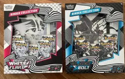 White Flare And Black Bolt Binder Collections Scarlet And Violet Pokemon TCG - Image 1