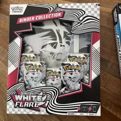White Flare And Black Bolt Binder Collections Scarlet And Violet Pokemon TCG - Image 3