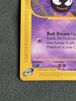 Pokemon TCG *Gastly 109/165* from Expedition E-Reader Set - Image 4