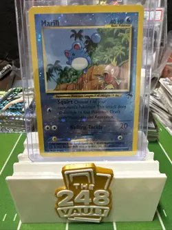 Pokemon Marill Southern Islands Holo English 2001 Swirls - Image 1