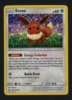 Eevee 101/149 General Mills Promo Holofoil Pokemon TCG - Image 1