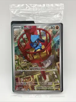 Pokemon Riolu - 010 Mega Evolution ETB Promo - Sealed - Image 1