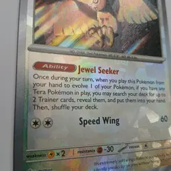 Pokemon - Noctowl (Master Ball Pattern) 078/131 Sv: Prismatic Evolutions Holo - Image 2