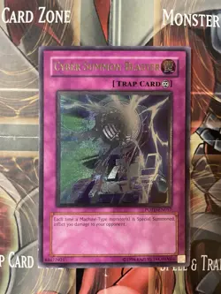 Yugioh Cyber Summon Blaster Ultimate Rare POTD-EN057 Power of the Duelist LP - Image 1