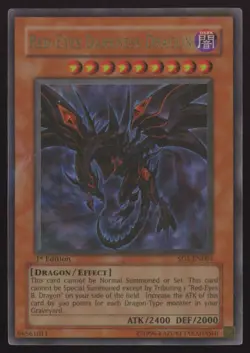 Yu-Gi-Oh! Structure Deck: Dragon's Red-Eyes Darkness Dragon Ultra Rare 1st Ed. - Image 1