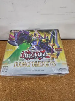 Konami - Yugioh: Doom of Dimensions Booster Box SEALED 1st Edition - Image 1