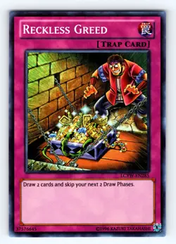 Yugioh Reckless Greed LCYW-EN285 Super Rare - NM 💎 - Image 1