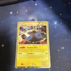 Magnezone Pokemon TCG Prime HS-Triumphant Holo Card 96/102 - Image 1