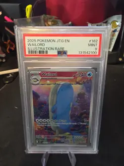 Wailord #162 - Pokemon Journey Together - PSA 9 Mint - Rare TCG Card - Image 3
