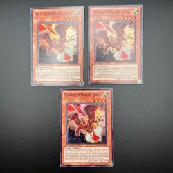 YuGiOh 3x Playset The Agent of Miracles - Jupiter SDLS-EN003 Super Rare 1st Ed. - Image 1