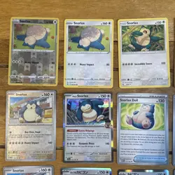 SNORLAX Pokemon TCG Bundle - 17X CARDS No Duplicates - Inc Reverse Holos & Holos - Image 2