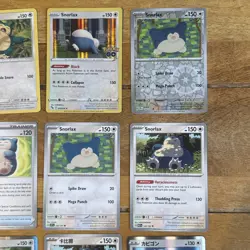 SNORLAX Pokemon TCG Bundle - 17X CARDS No Duplicates - Inc Reverse Holos & Holos - Image 3