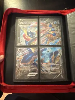 Pokemon TCG Greninja V-Union Holo Card Set of 4, SWSH Promo Cards SWSH155-158 - Image 4