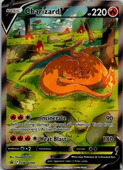 Charizard V - Promo SWSH: Sword & Shield Promo Cards SWSH260 NM - Image 1
