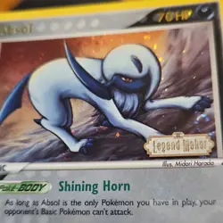 Pokemon Absol Legend Maker Reverse Holo Rare 15/92 70 HP Basic Card - Image 5