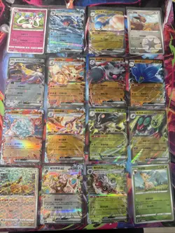 Pokemon 16 Card Lot nm V Max Mega SR Amazing Ex HOLO Rare Hits Only B3 - Image 1