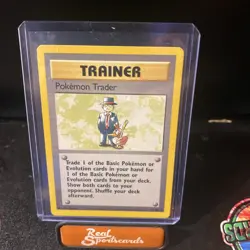 Pokemon TCG Cards Pokemon Trader 77/102 Base Set Rare NM - Image 1