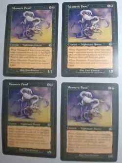 4x Mesmeric Fiend NP [Torment] #1 Mtg Free Tracking! - Image 1