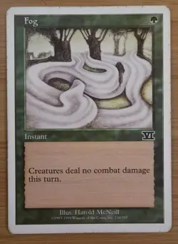 X 1 Fog NM-M Sixth Edition 230 MTG Magic The Gathering - Image 2
