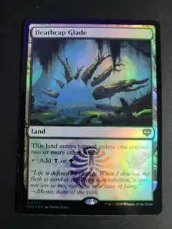 Deathcap Glade (Foil) Rare MTG Secrets of Strixhaven - Image 1