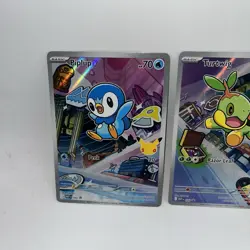 Pokemon TCG First Partner Illustration Collection Series 1 Gen 4 Sinnoh Starters - Image 2