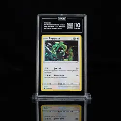 Pokemon TCG Rayquaza SWSH029 Cosmos Holo Black Star Promo TAG 10 Cert U4903216 - Image 1