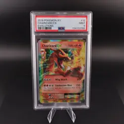 2016 Pokemon XY Evolutions Charizard EX 12/108 PSA 9 Mint - Image 1