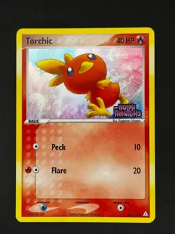 Pokemon TCG: Torchic - EX Holon Phantoms Reverse Holo 83/110 - SEE PHOTOS - Image 2