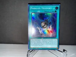 2020 Yugioh! Parallel Teleport DUAD-EN059 Duelist's Advance Super Rare Card NM+ - Image 1